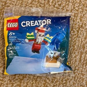LEGO Creator Christmas Chimney Fun with Santa (Red) - 30692 Polybag